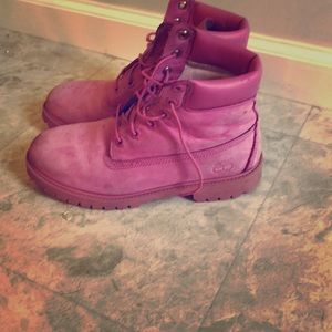 Timberland Pink Boots